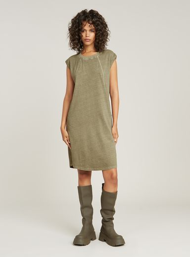 Vestido Seam Detail Overdyed Loose